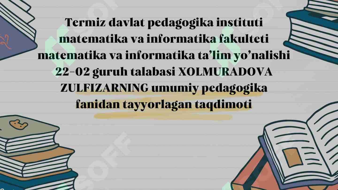 Pedagogika tarixi fan sifatida
