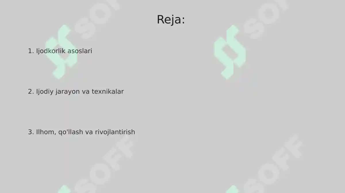 Kreativ fikrlar 2
