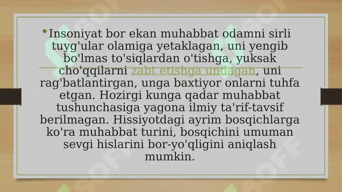 Muhabbat psixologiyasi 5