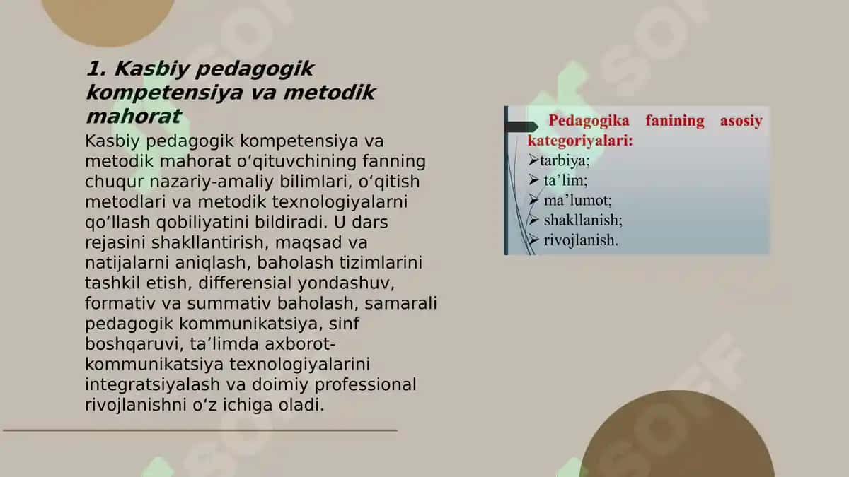 Zamonaviy pedagogga qoʻyiladigan talablar 3