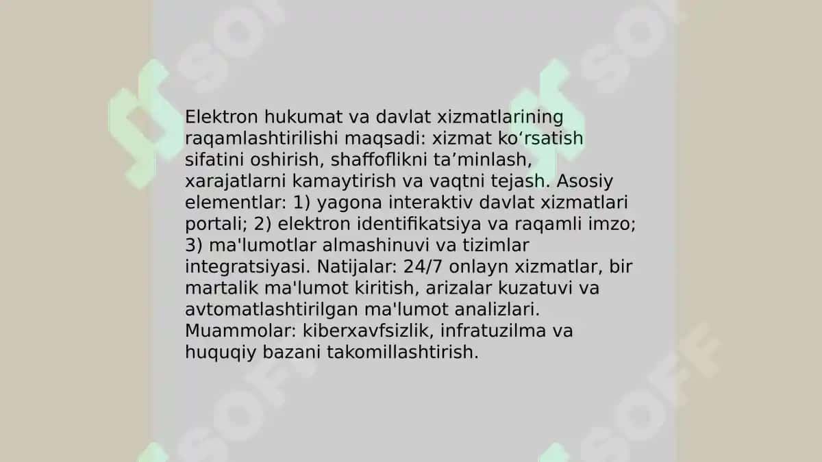 Iqtisodiyot, jamiyat, shaxsning raqamli transformatsiyalari 4