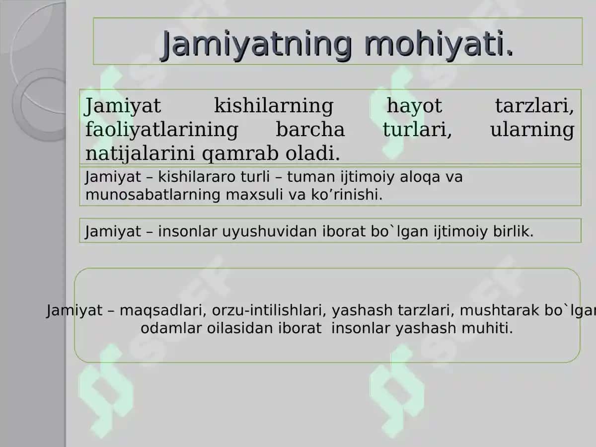 Jamiyat va insonning falsafiy muammolari 4
