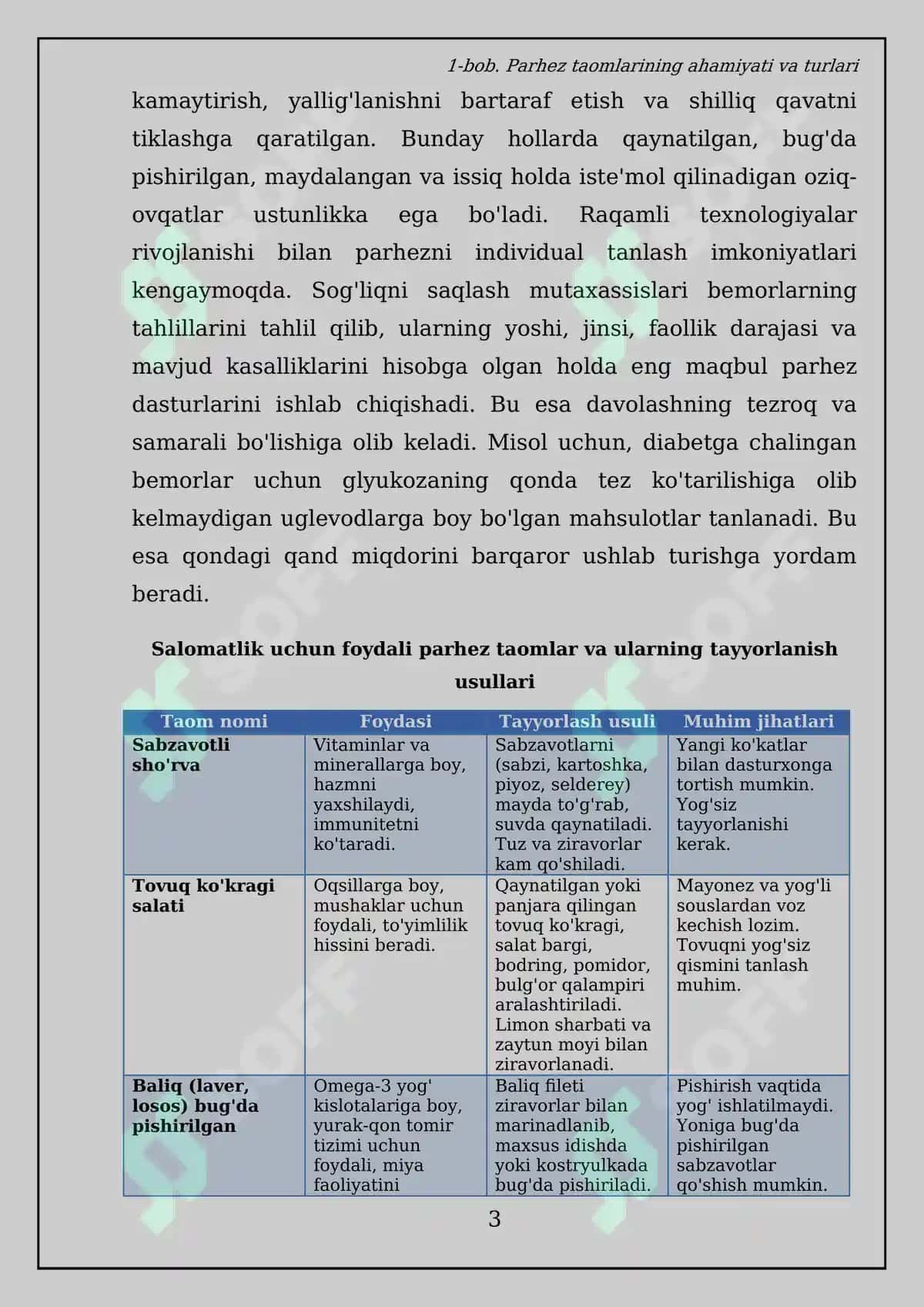Parhez taomlari ularni tayyorlash tartibi 5