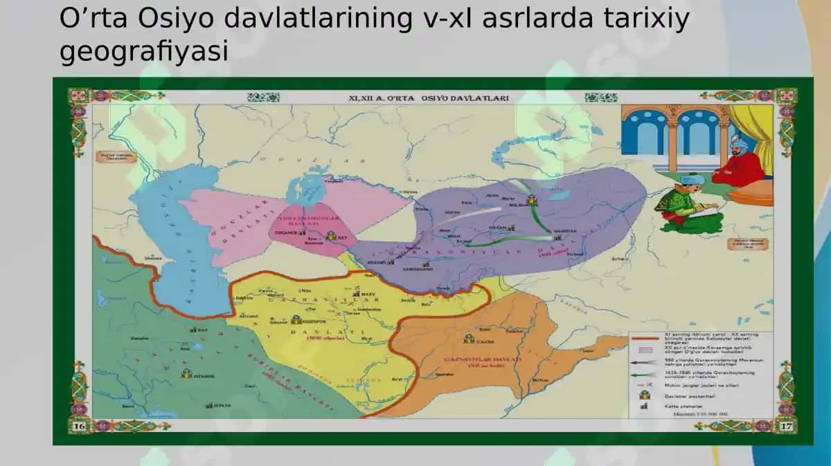 O’rta Osiyo davlatlarining V-XI asrlarda tarixiy geografiyasi 2