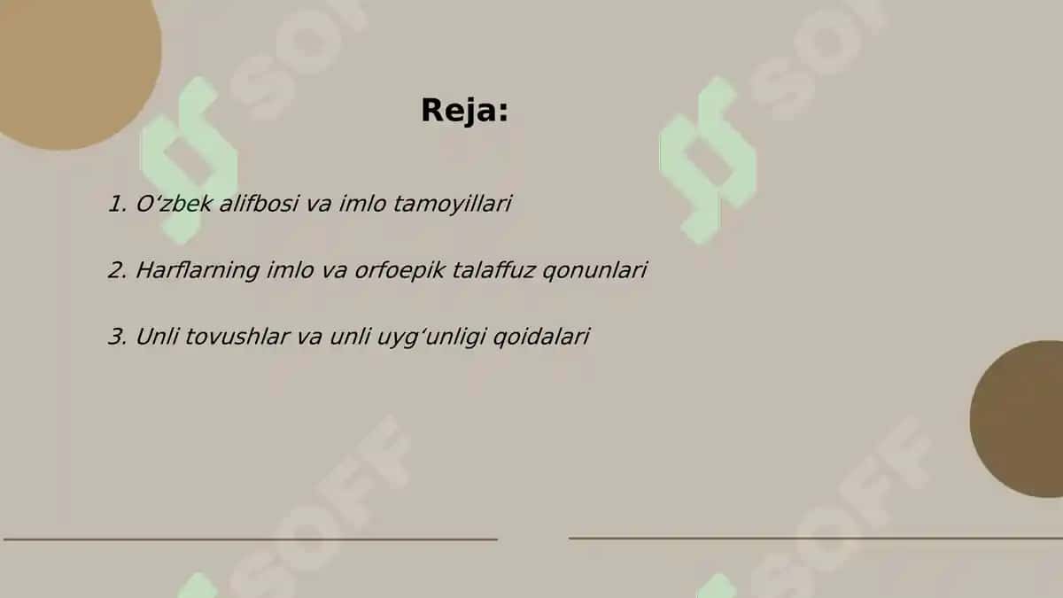 Orfografiya va orfoepiya tamoyillari 2