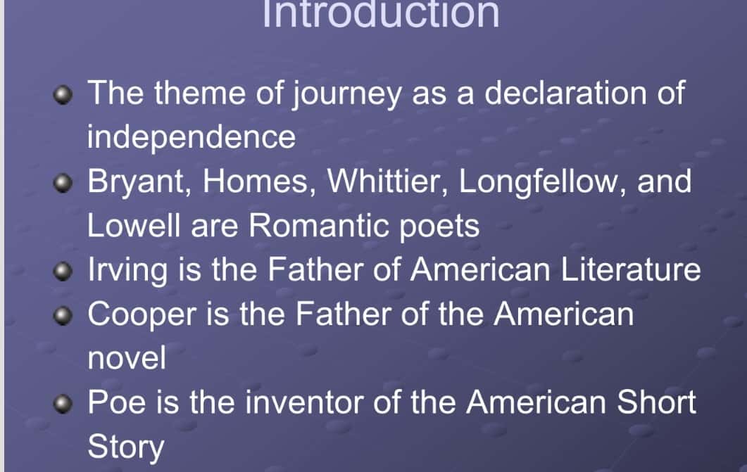 American Romanticism