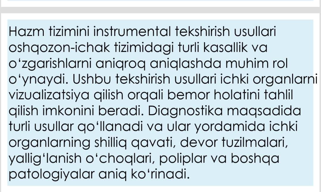 Hazm qilish sistemasi