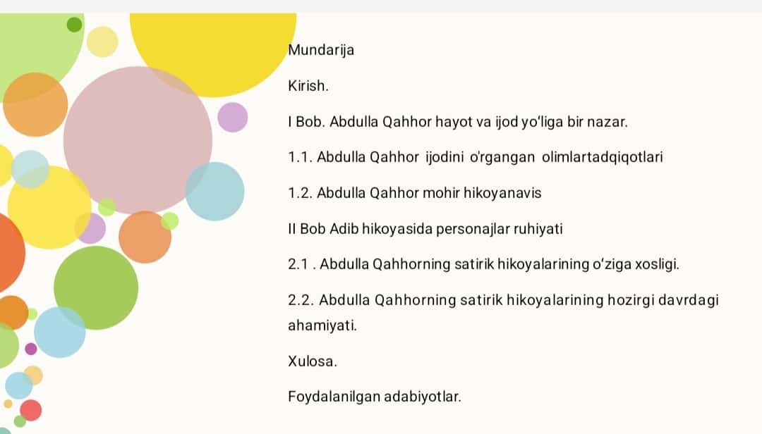 Abdulla Qahhor hayot va ijod yoʻliga bir nazar.