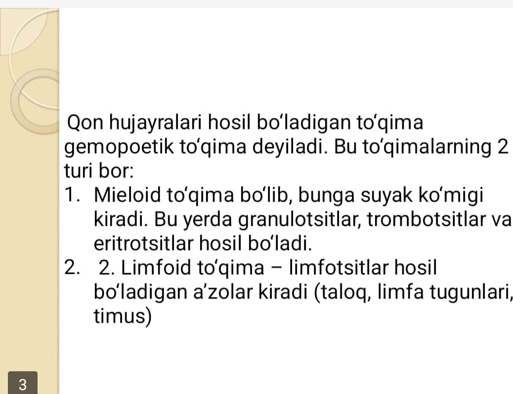 GEMOSITOPOEZ. GEMOSITOPOEZNI NEYRO-GUMORAL BOSHQARILISHI