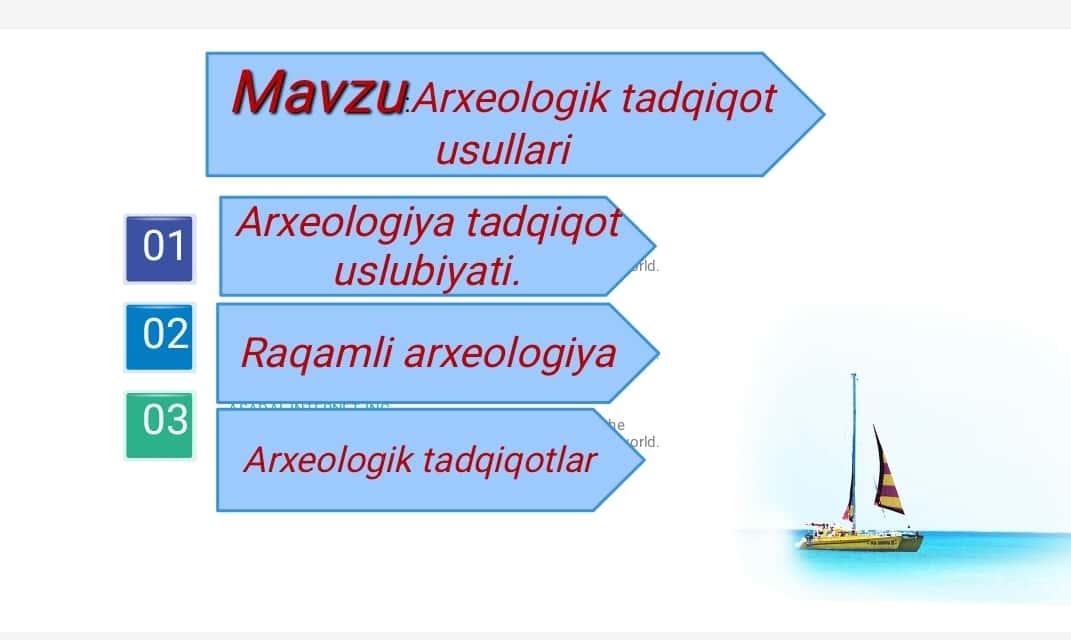 Arxeologik tadqiqot usullari