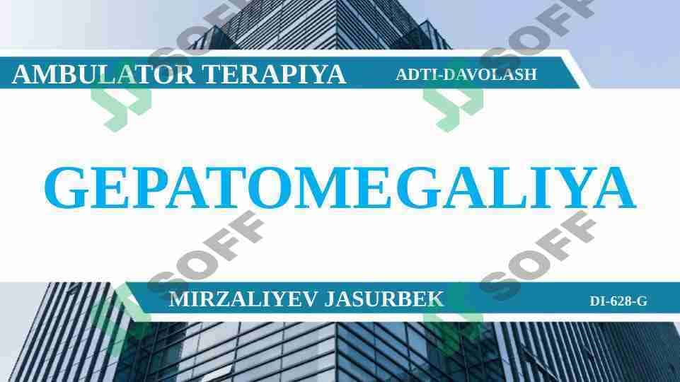 GEPATOMEGALIYA