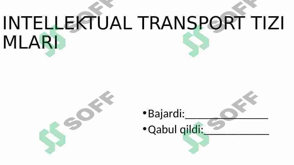 ITT komunikatsiyon infratuzilmasi