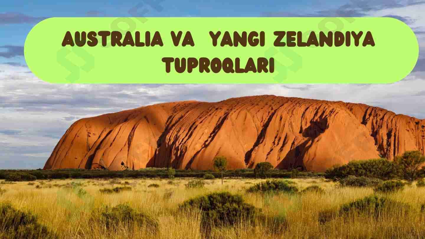Australia va Yangi Zelandiya tuproqlari