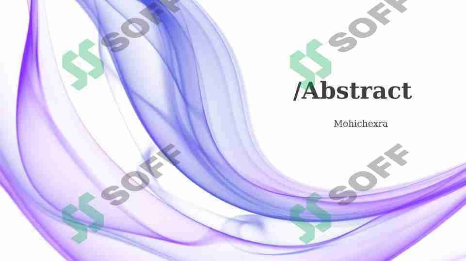 Abstract