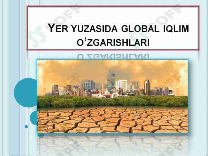 Yer yuzidagi global iqlim oʻzgarishi