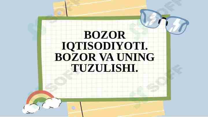 Bozor iqtisodiyoti