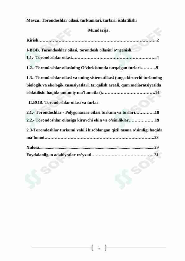 Torondoshlar oilasi