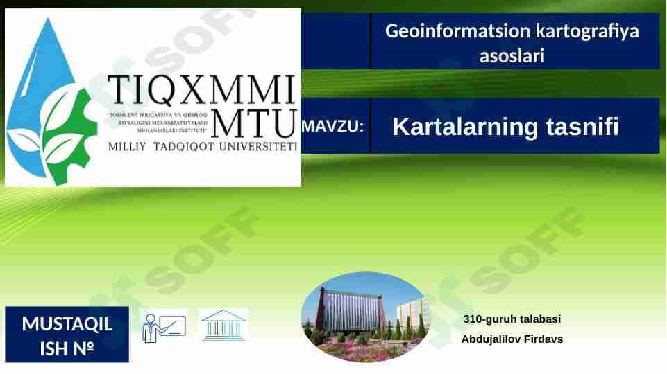 Kartalarning tasnifi