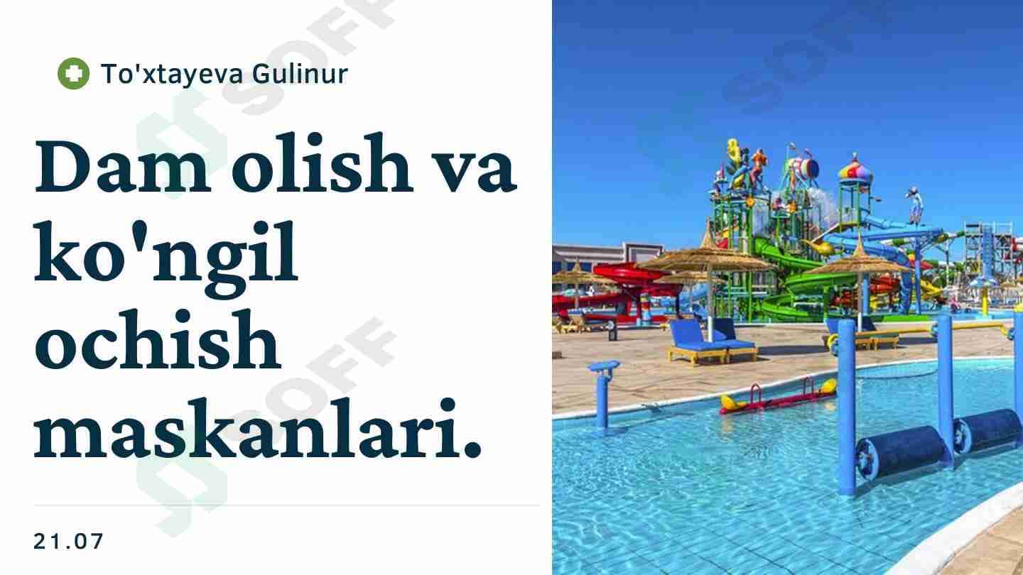 Bar va ichimliklar bilan tanishish