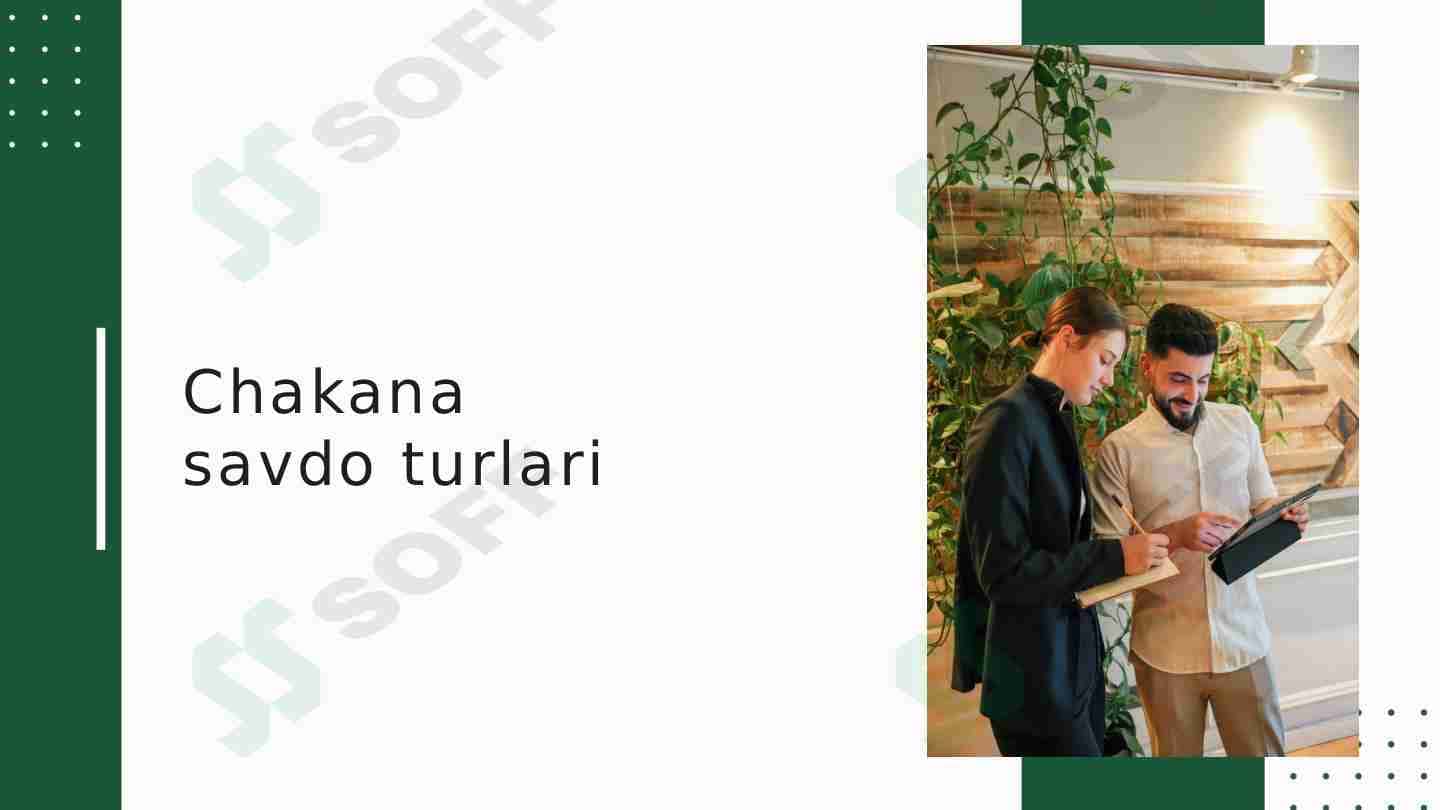 Chakana savdo turlari