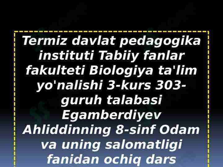 Bosh miyaning tuzilishi va funksiyasi