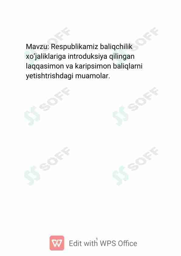 Baliqchilik
