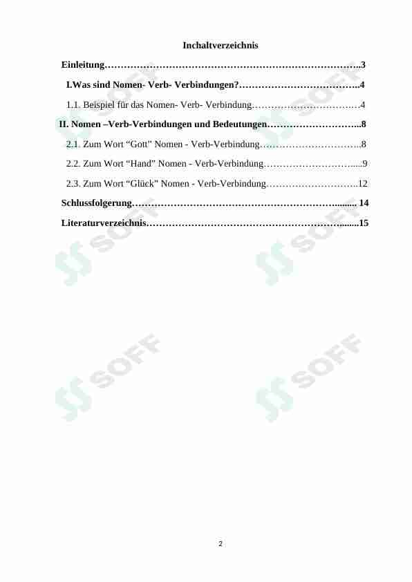 Nomen-Verb-Verbindugen izohi(nemischa)