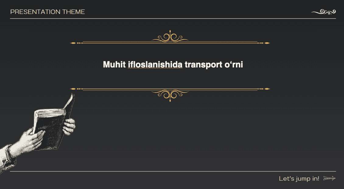 Transport vositalarining ifloslantiruvchi chiqindilari