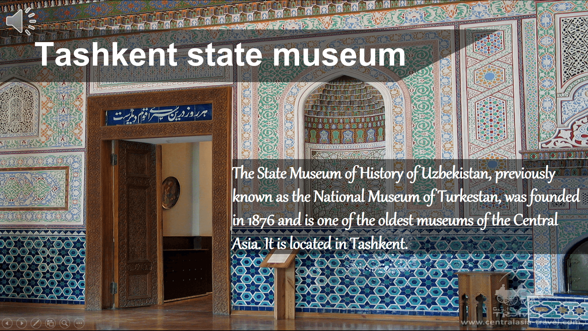 Tashkent state museum