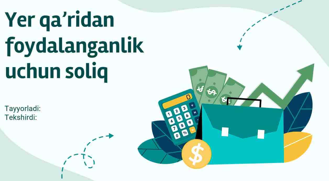 Yer qa'ridan foydalanganlik uchun soliq