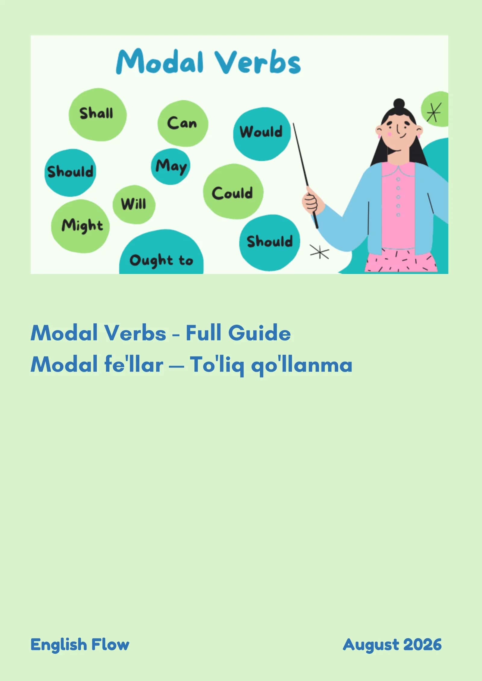 Model Verbs - Full Guide