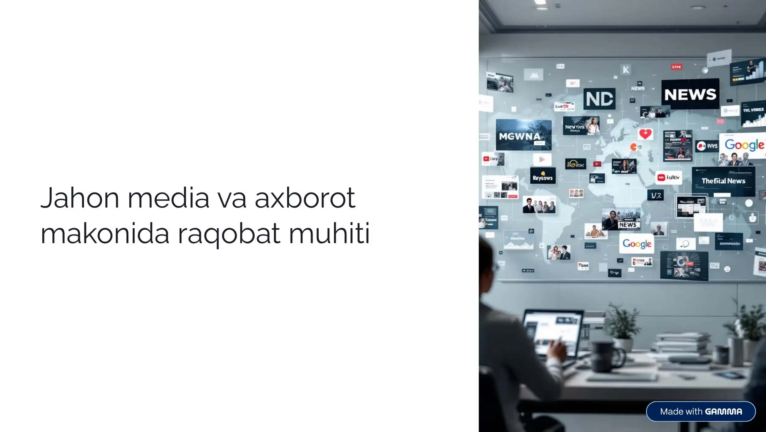 Global media va axborot