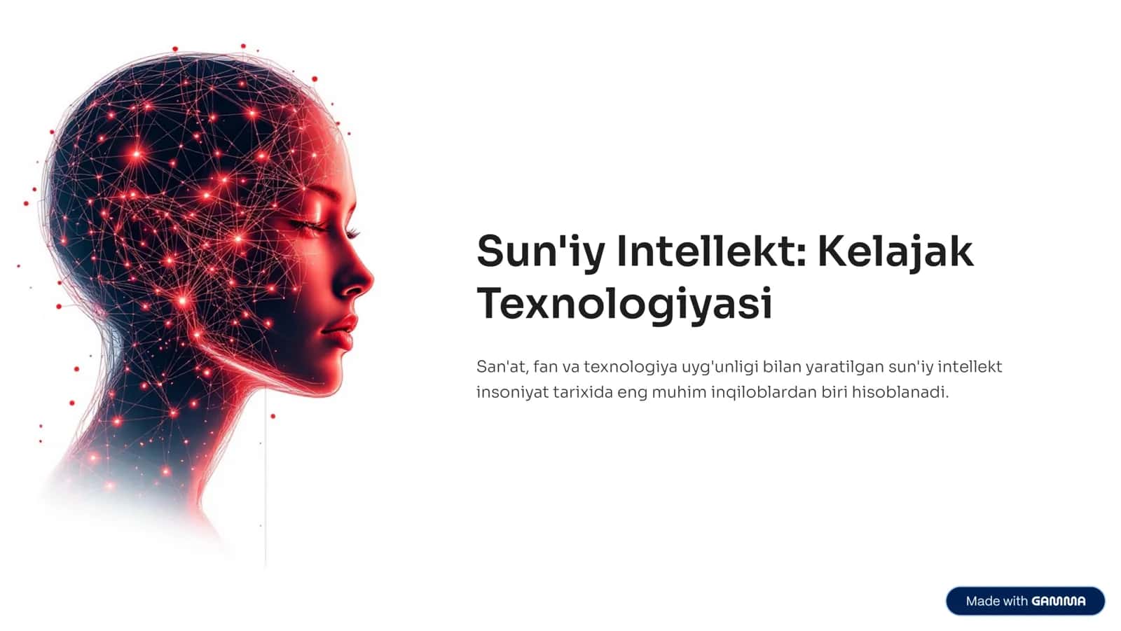 Sun'iny intelekt kelajak quroli