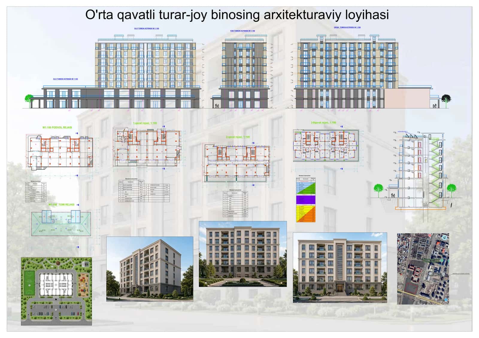 O'rta qavatli turar-joy binosing arxitekturaviy loyihasi.pdf