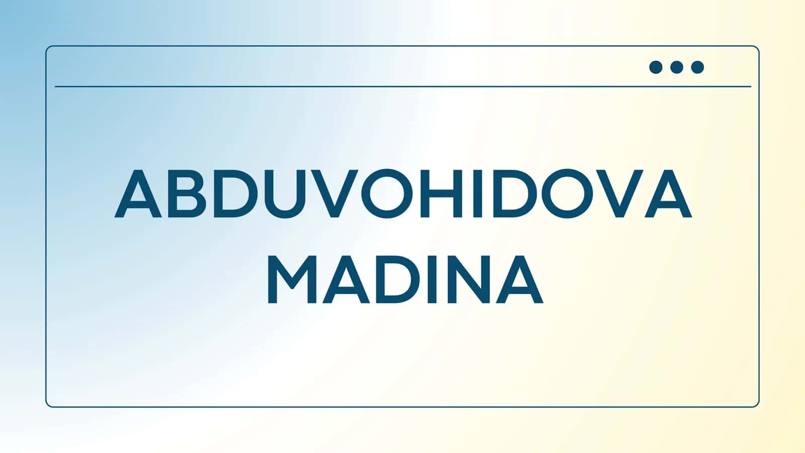O'zbekistonning xalqaro hamkorlikdagi o'rni va ahamiyati
