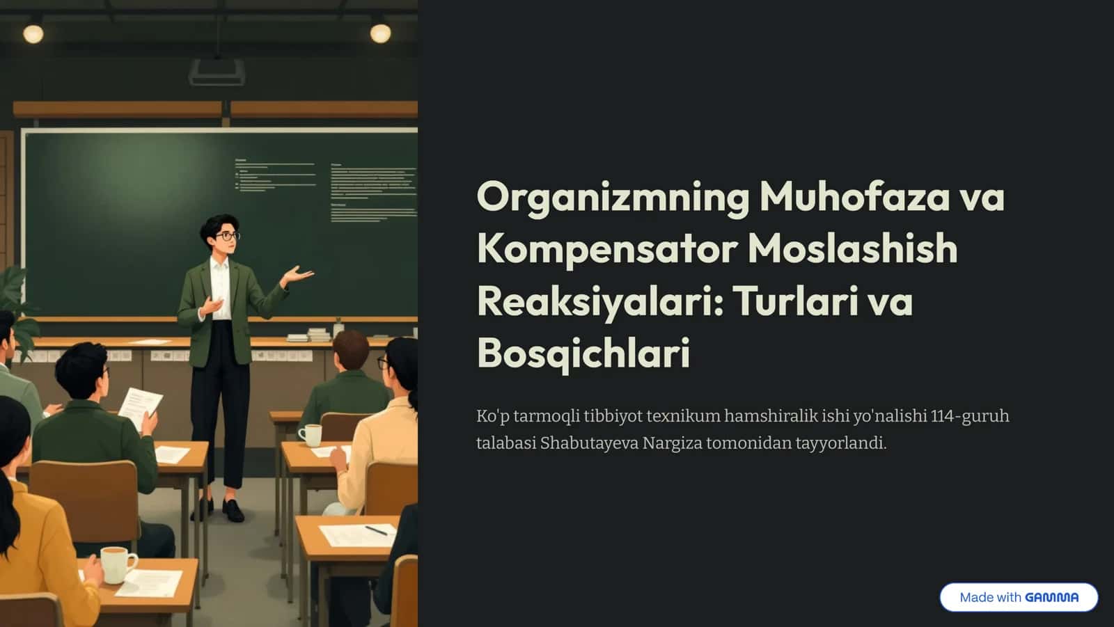 Organizmning Muhofaza va Kompensator Moslashish Reaksiyalari: Turlari va Bosqichlari