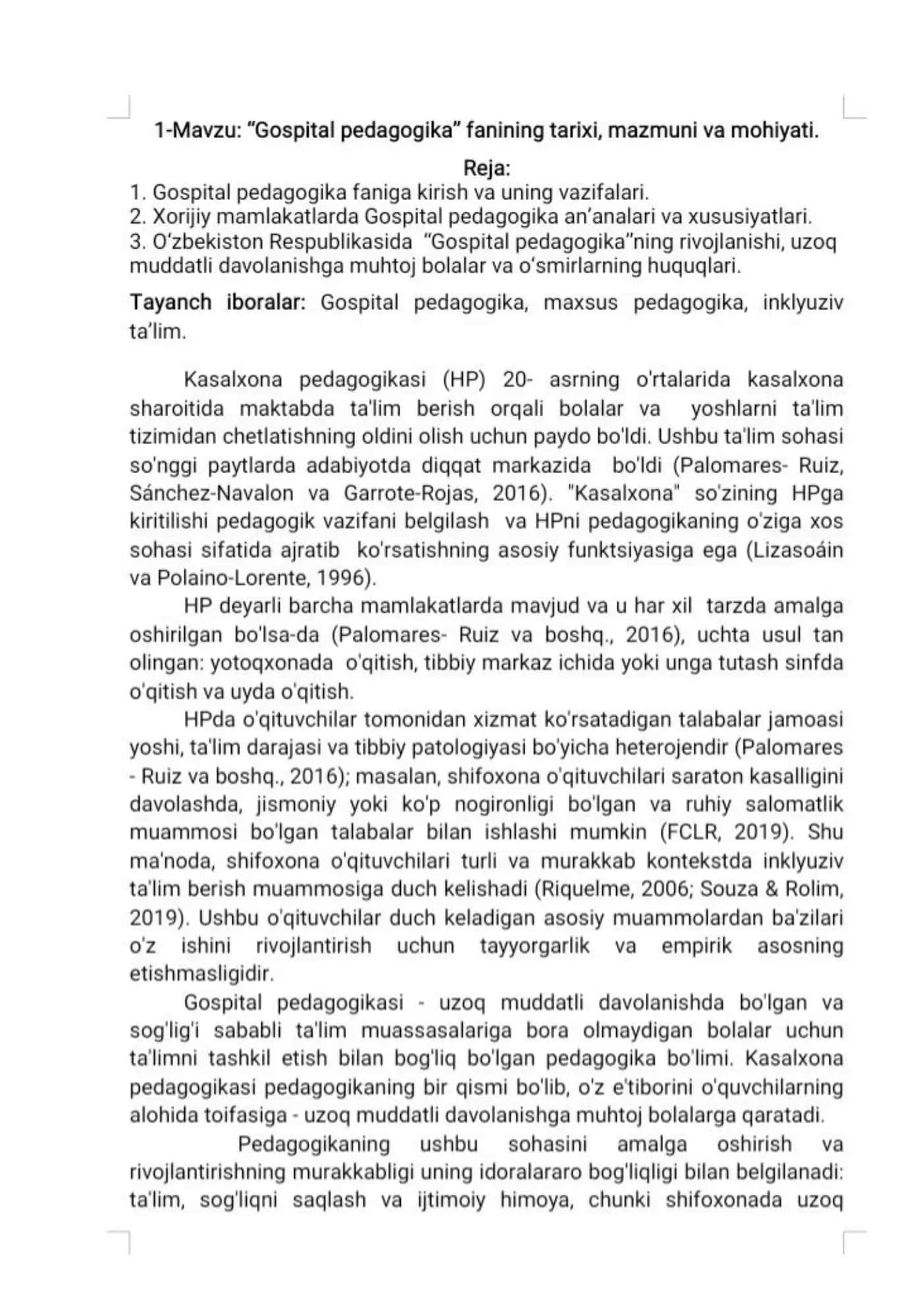 Gospital pedagogika