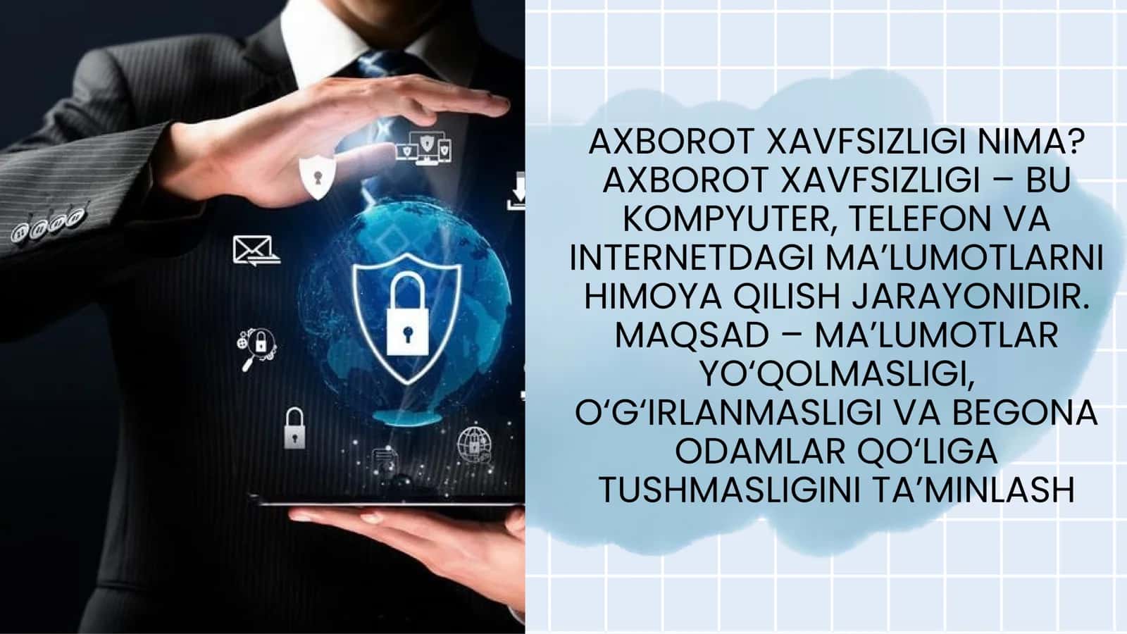 AXBOROT XAVFSIZLIGI