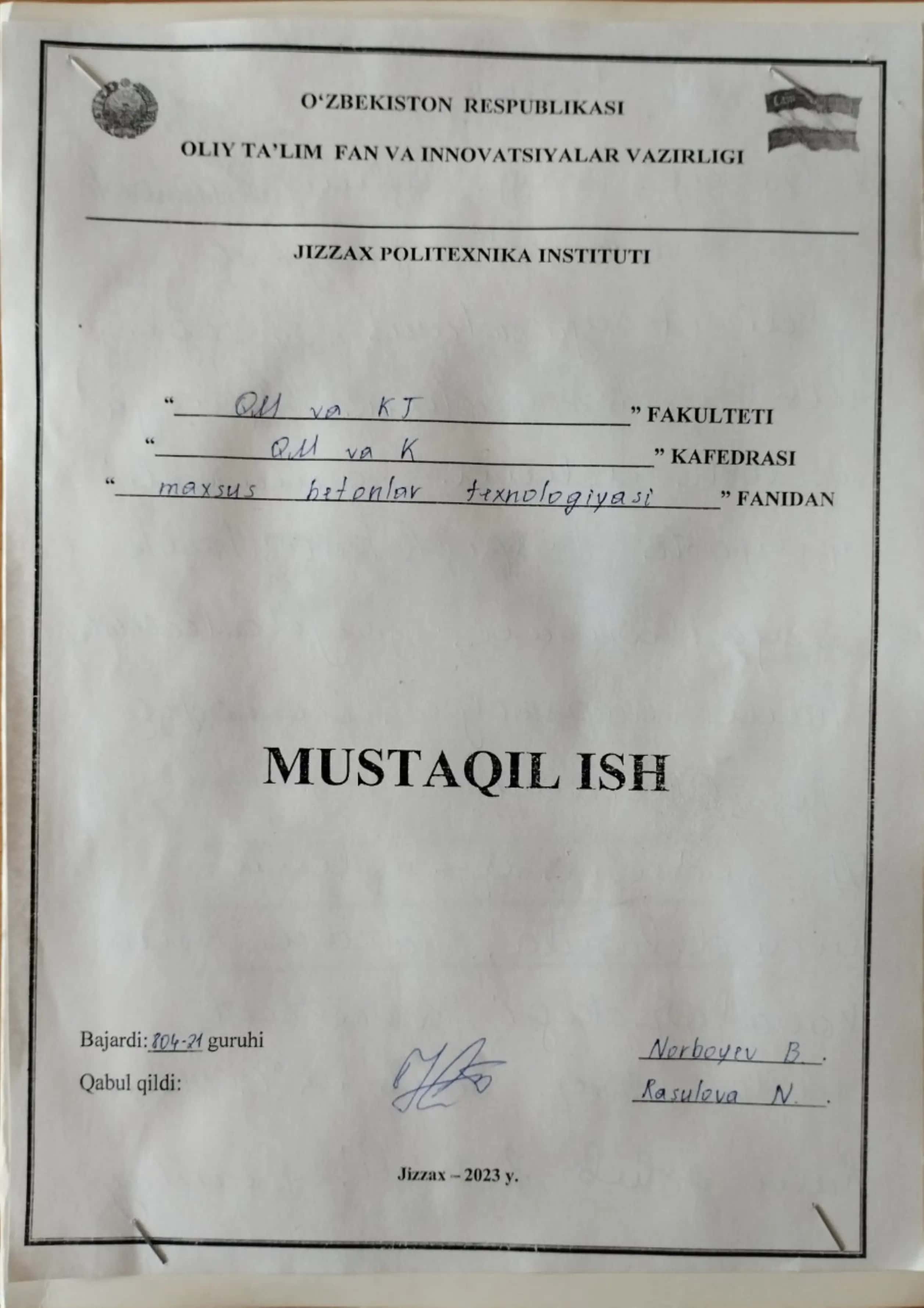 Suyuq shisha asosidagi issiqqa bardoshli beton