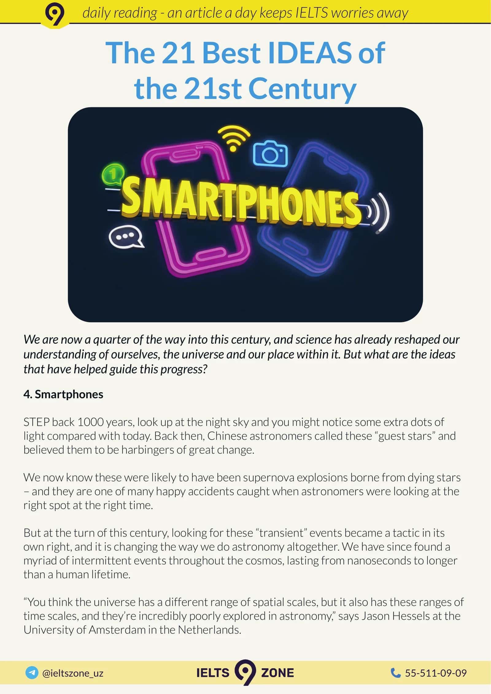 The 21 Best IDEAS of the 21st Century