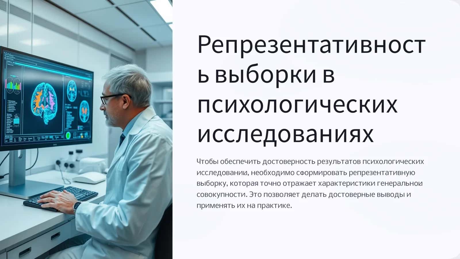 Репрезентативность выборки в психологических исследованиях