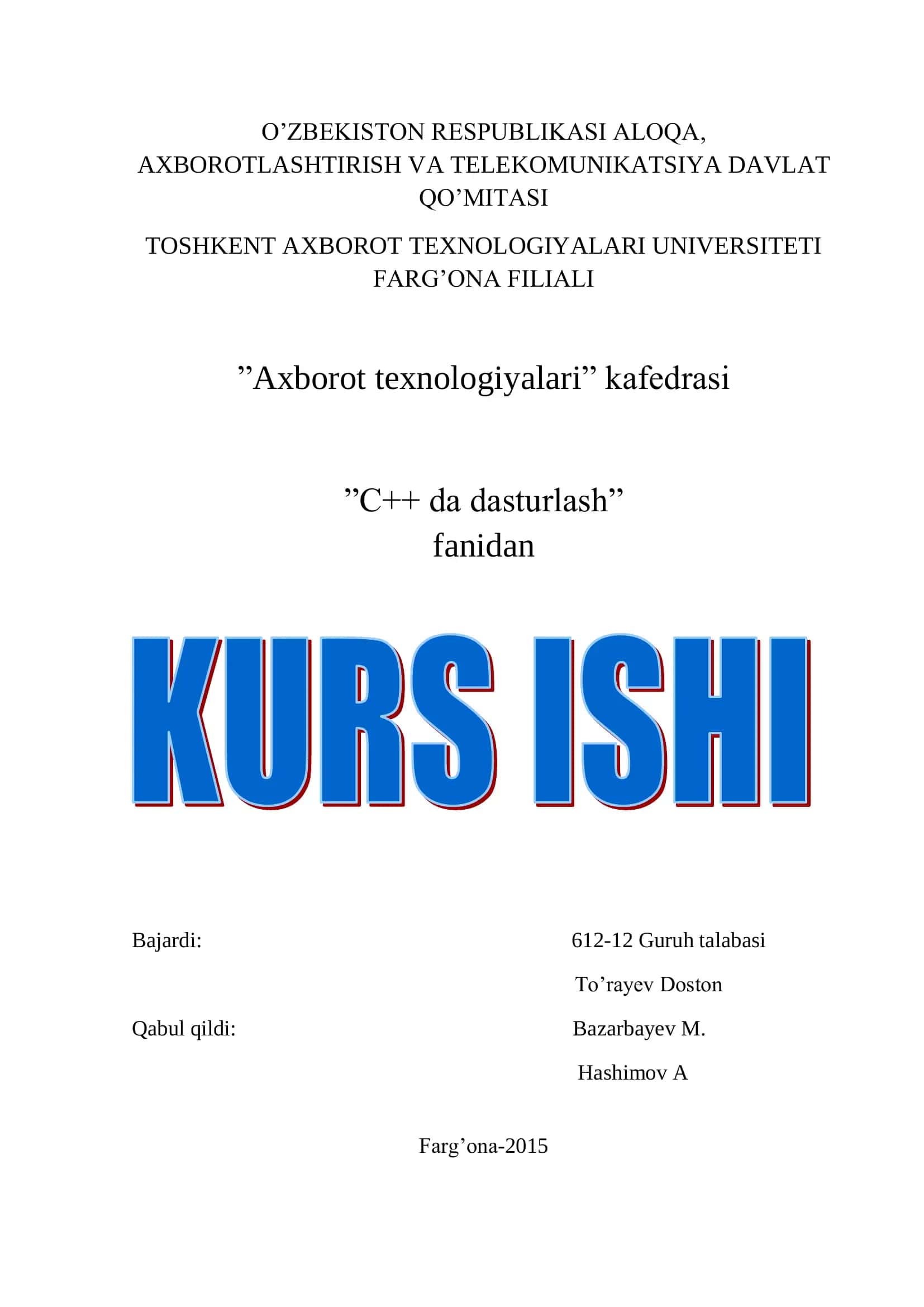 C++ da dasturlash tilida Uchburchak uchlarining to’g’ri burchak koordinatalari