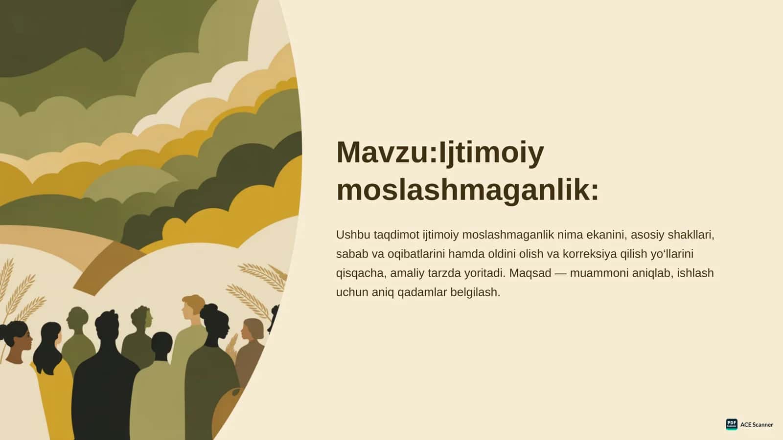 Ijtimoiy moslashmaganlik