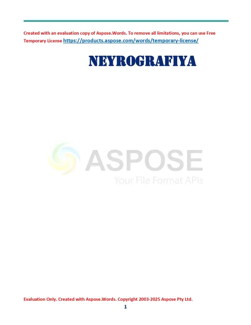 Neyrografiya