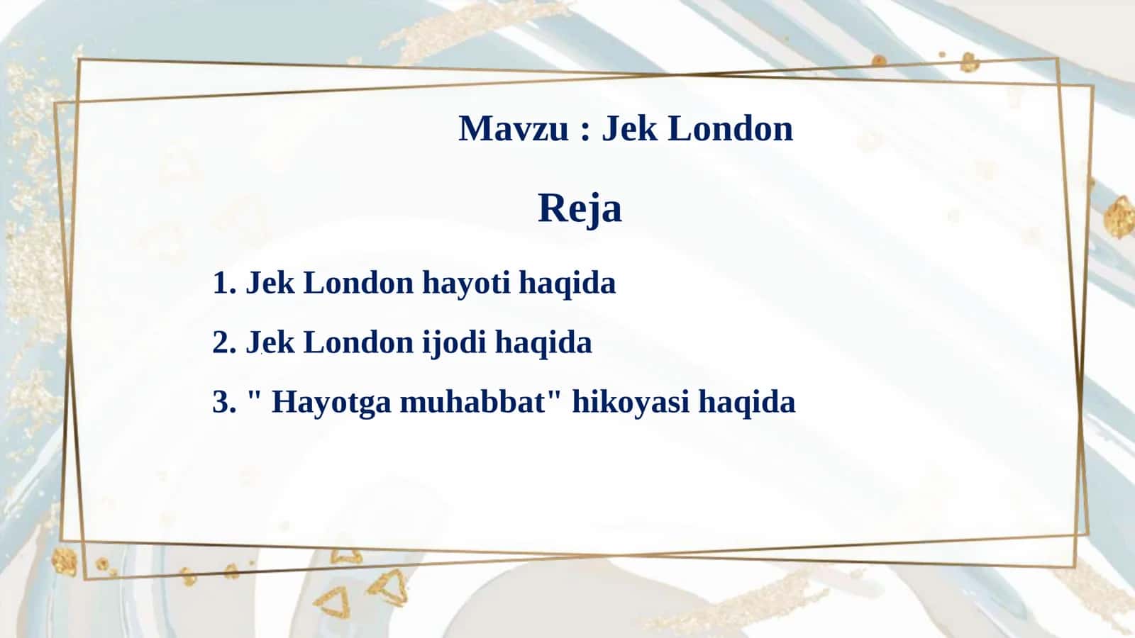 Jek London