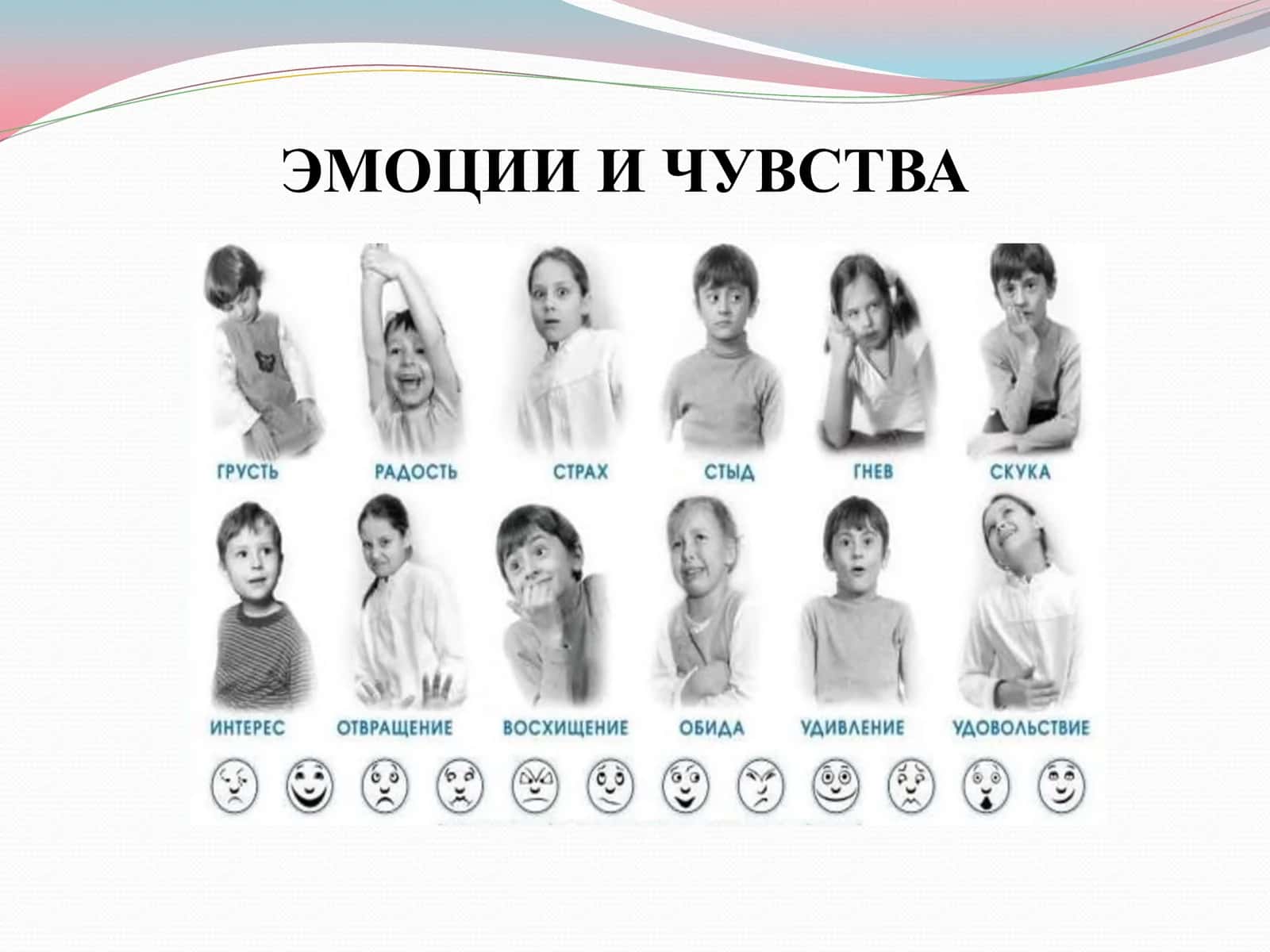 ЭМОЦИИ И ЧУВСТВА