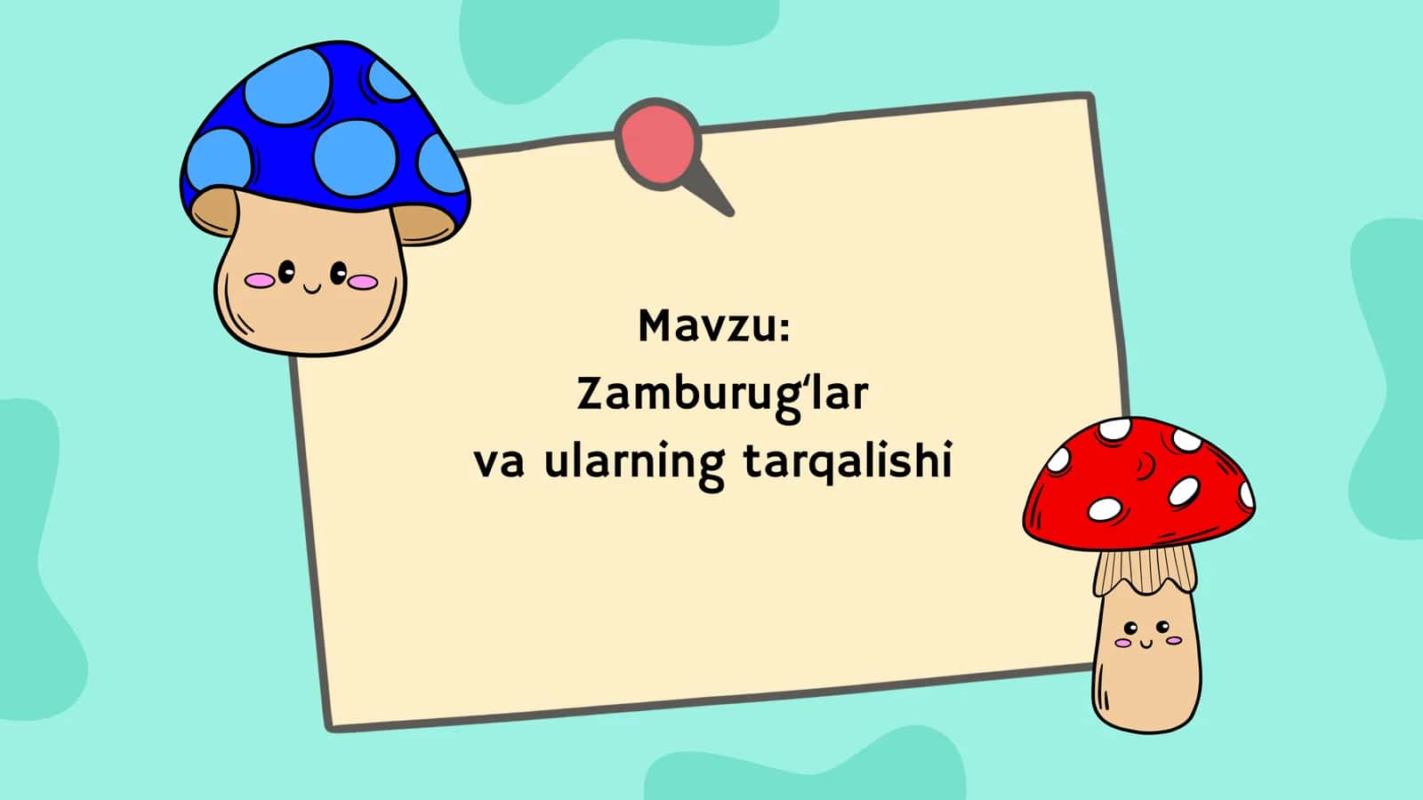 Zamburugʻlar va ularning tarqalishi