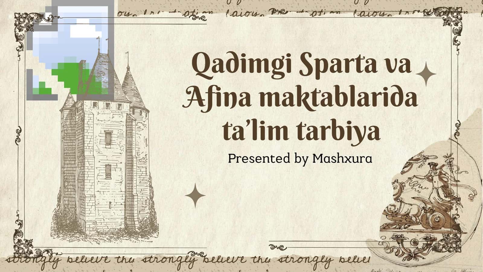 Qadimgi Sparta va Afina maktablarida ta’lim tarbiya