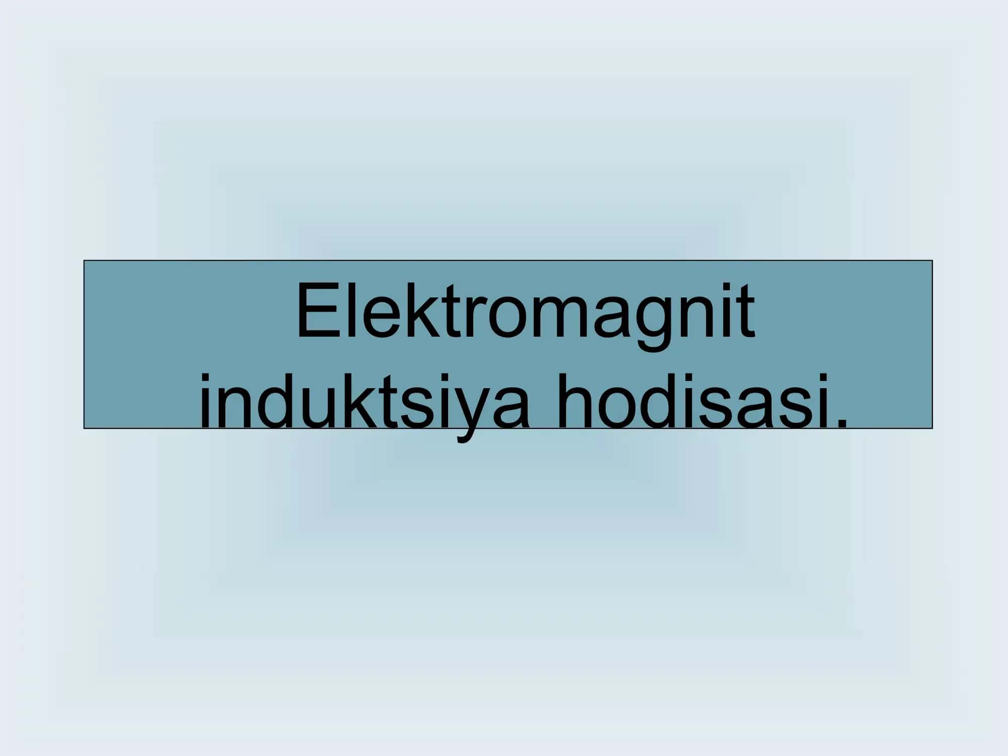 Elektromagnit