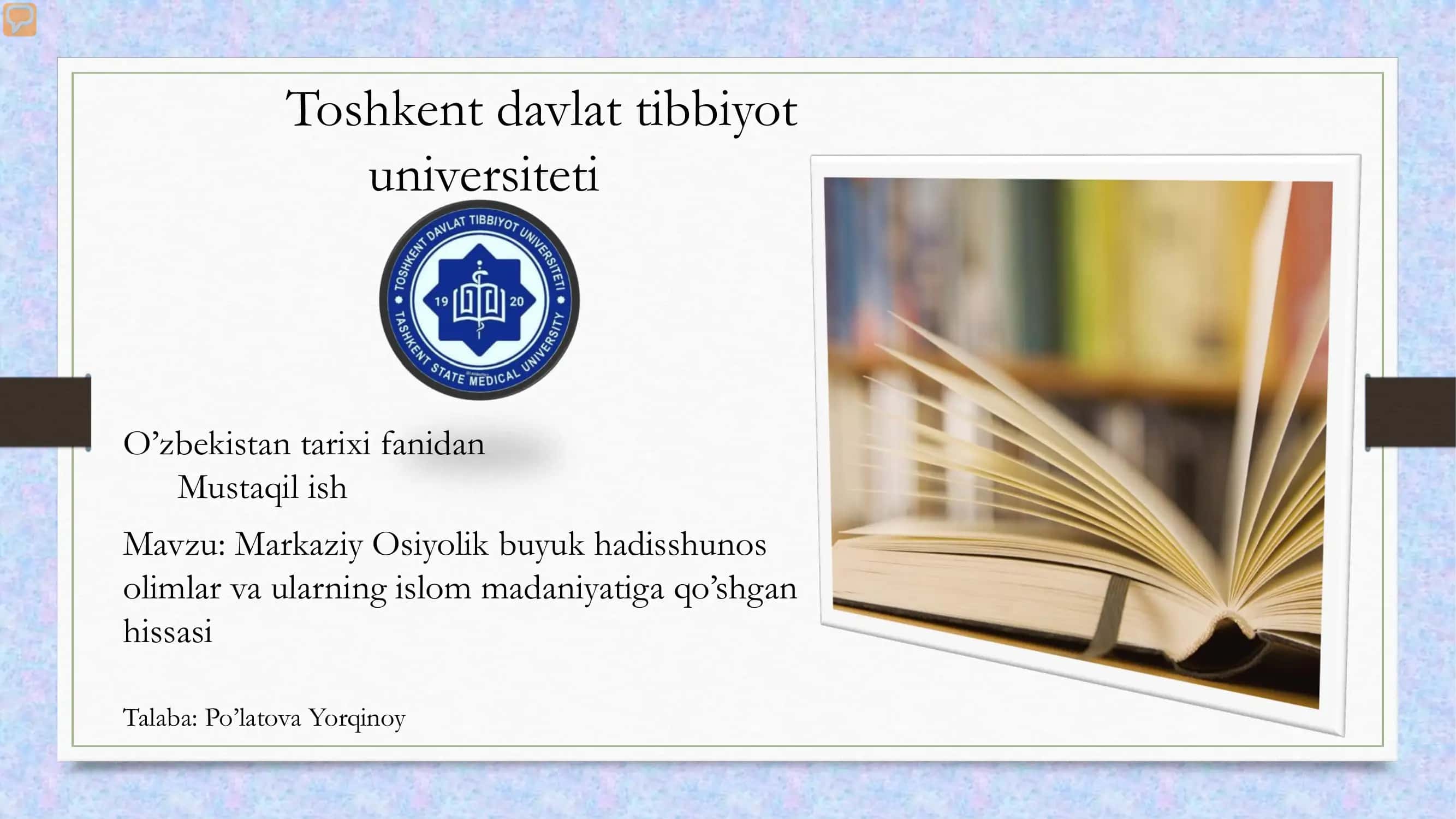 Markaziy osiyolik hadisshunos olimlar